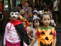 高雄楠梓區童心園幼兒園：走秀活動、趣味遊戲，引爆萬聖節歡樂氣氛！《楠梓區，雙語幼兒園，幼稚園，幼兒園，托兒所》